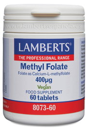 LAMBERTS Methyl Folate 400µg 60 tabletas