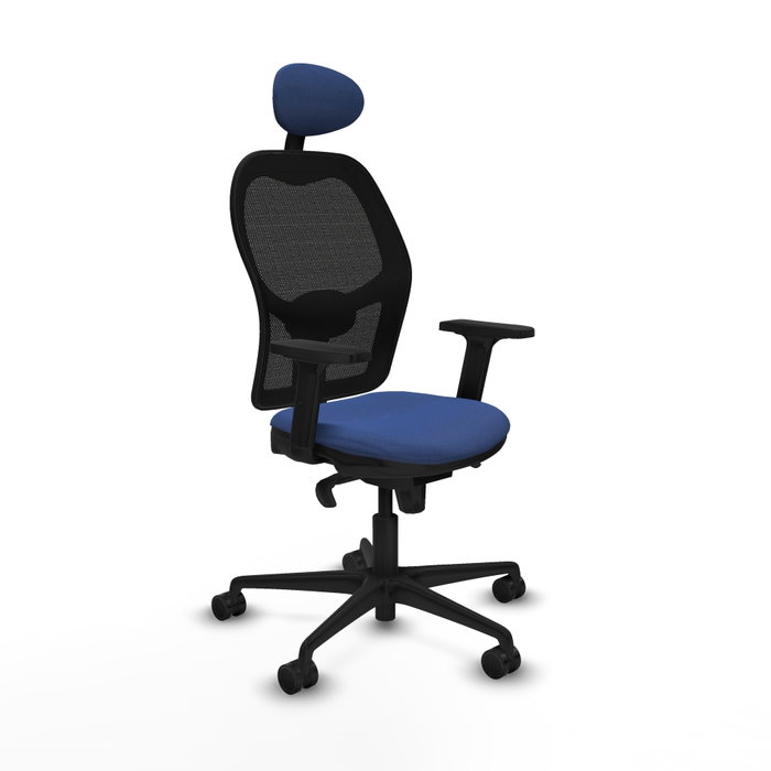 PIQUERAS Y CRESPO Silla de oficina Jorquera Azul Marino y Negro PIQUERAS Y CRESPO Silla de oficina Jorquera Azul Marino y Negro