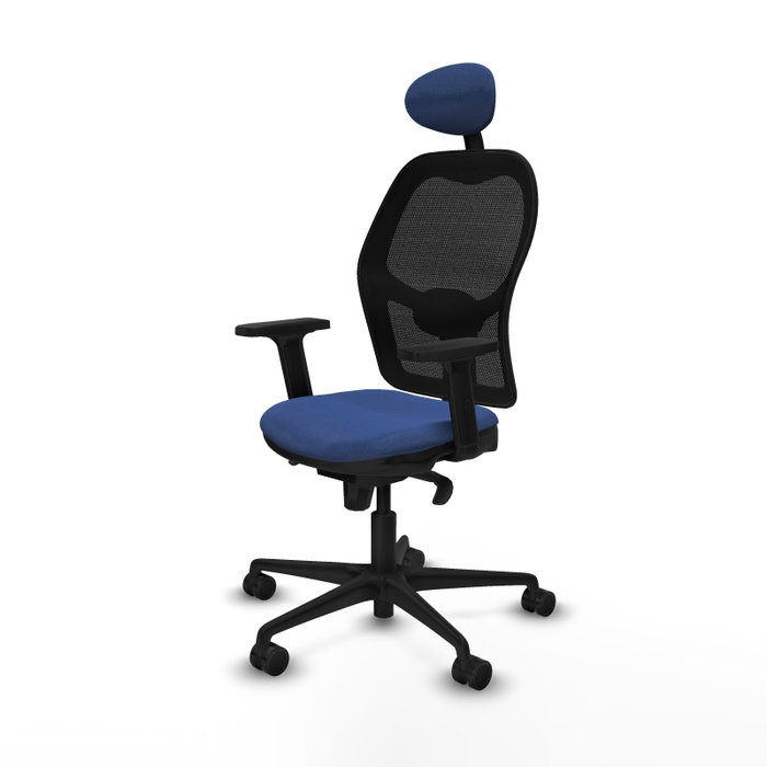 PIQUERAS Y CRESPO Silla de oficina Jorquera Azul Marino y Negro PIQUERAS Y CRESPO Silla de oficina Jorquera Azul Marino y Negro