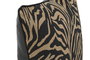DKD Home Decor Cojín Jaquard Dorado y Negro 45x45x15 cm