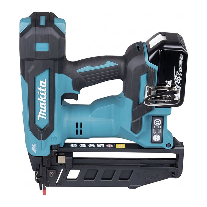 Makita DBN601RTJ Clavadora de Acabado Inalámbrica 18V 64mm Makita DBN601RTJ Clavadora de Acabado Inalámbrica 18V 64mm