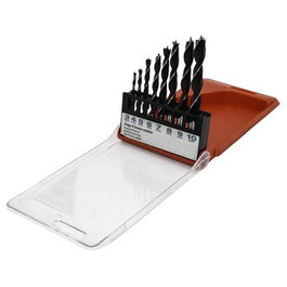 Ekomet Estuche de 8 Brocas de Madera