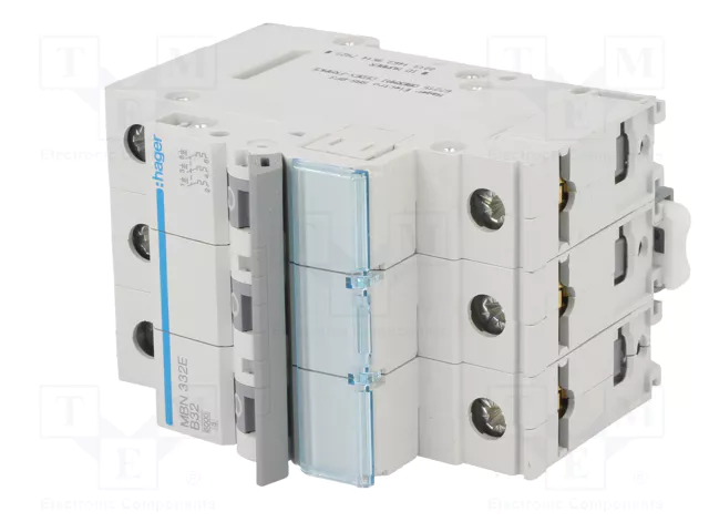 HAGER MBN332E Interruptor magnetotérmico 3 polos 32A 6kA