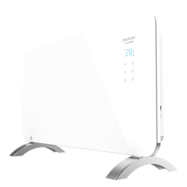 Cecotec Ready Warm 6700 Crystal Connection Convector de 1500 W con placa de cristal y Wi-Fi