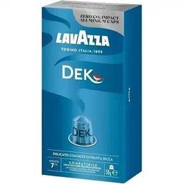 Lavazza 08688 Cápsulas de Café Espresso Decaf Descafeinado para Cafeteras Nespresso Caja de 10 Unidades