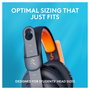Logitech ZONE LEARN Auriculares Diadema para Educación, Alámbrico 3.5mm, Color Azul y Naranja, Circumaural, 192g, Micrófono Boom, Diseñado para Niños