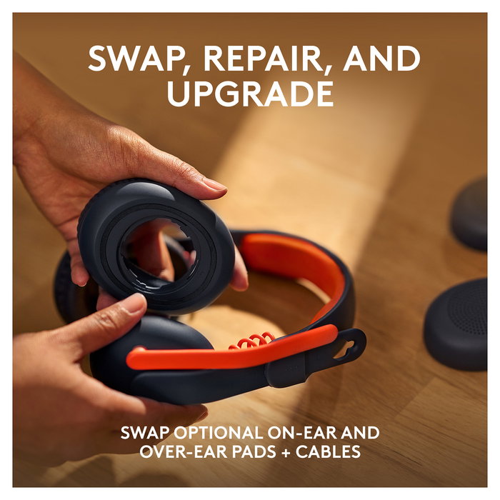 Logitech ZONE LEARN Auriculares Diadema para Educación, Alámbrico 3.5mm, Color Azul y Naranja, Circumaural, 192g, Micrófono Boom, Diseñado para Niños Logitech ZONE LEARN Auriculares Diadema para Educación, Alámbrico 3.5mm, Color Azul y Naranja, Circumaural, 192g, Micrófono Boom, Diseñado para Niños