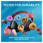 Logitech ZONE LEARN Auriculares Diadema para Educación, Alámbrico 3.5mm, Color Azul y Naranja, Circumaural, 192g, Micrófono Boom, Diseñado para Niños