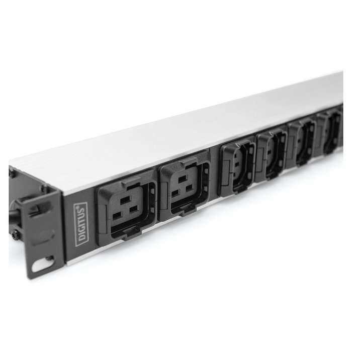Digitus DN-95427 PDU Monofásica de 1U con 10 Salidas AC y Conector C20 Digitus DN-95427 PDU Monofásica de 1U con 10 Salidas AC y Conector C20
