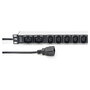 Digitus DN-95427 PDU Monofásica de 1U con 10 Salidas AC y Conector C20