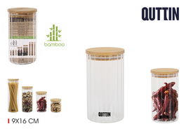 Quttin Tarro Boro Óptico Bamboo 9 x 16 cm (12 Unidades)