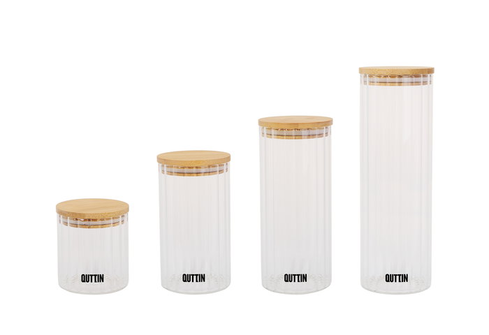 Quttin Tarro Boro Óptico Bamboo 9 x 16 cm (12 Unidades)