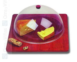 Quesera Garona con Campana, 45 cm de Diámetro, para Exposición y Buffet