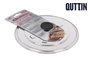 Quttin Tapa con Desvaporizador de Aluminio 24 cm (12 Unidades)