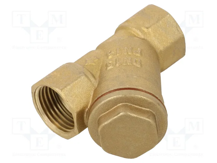 IBO Filtro inclinado de latón 1/2'' con malla