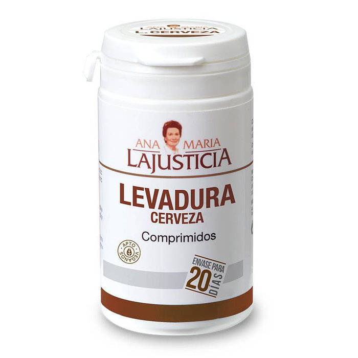 ANA MARIA LAJUSTICIA Levadura de Cerveza 80 comprimidos ANA MARIA LAJUSTICIA Levadura de Cerveza 80 comprimidos