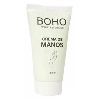 BOHO Crema De Manos Tubo 40Ml Bio - Crema Hidratante Reparadora de Manos con Manteca de Karité, Rosa Mosqueta, Aloe Vera BOHO Crema De Manos Tubo 40Ml Bio - Crema Hidratante Reparadora de Manos con Manteca de Karité, Rosa Mosqueta, Aloe Vera
