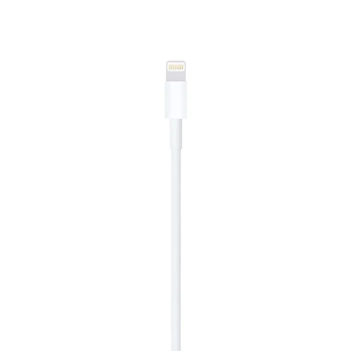 Apple Cable MUQW3ZM/A de conector Lightning a USB A (USB 2.0) para carga y sincronización, 1 metro, color Blanco