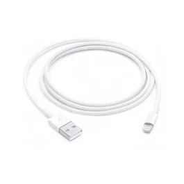 Apple Cable MUQW3ZM/A de conector Lightning a USB A (USB 2.0) para carga y sincronización, 1 metro, color Blanco