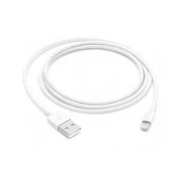 Apple Cable de conector Lightning a USB 1 m Blanco