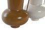 DKD Home Decor Jarrón Metal 13x12,5x17 (Pack de 2 Surtidos)