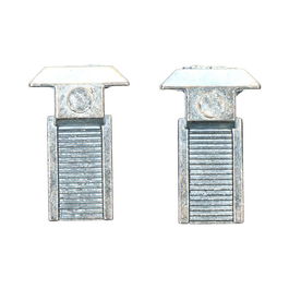 Edm Cerradero Lengüeta 6818-22 Zincado Zamak (2 uds)