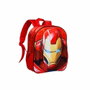 Marvel Iron Man Mochila Pequeña 3D Preescolar Stark Iron Man Multicolor 31 x 26 x 11cm