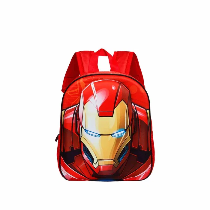 Marvel Iron Man Mochila Pequeña 3D Preescolar Stark Iron Man Multicolor 31 x 26 x 11cm