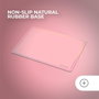 Mars Gaming MMP124 Alfombrilla Rosa con Borde Rainbow