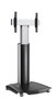 Vogel's Carrito para Pantallas PFT2520, Altura Ajustable de 113-177cm, Plata/Negro