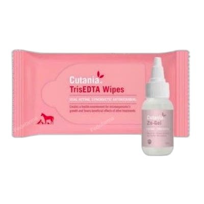 Vetnova Pack Cutania Zn Gel 30ml + Cutania TrisEDTA Wipes Vetnova Pack Cutania Zn Gel 30ml + Cutania TrisEDTA Wipes