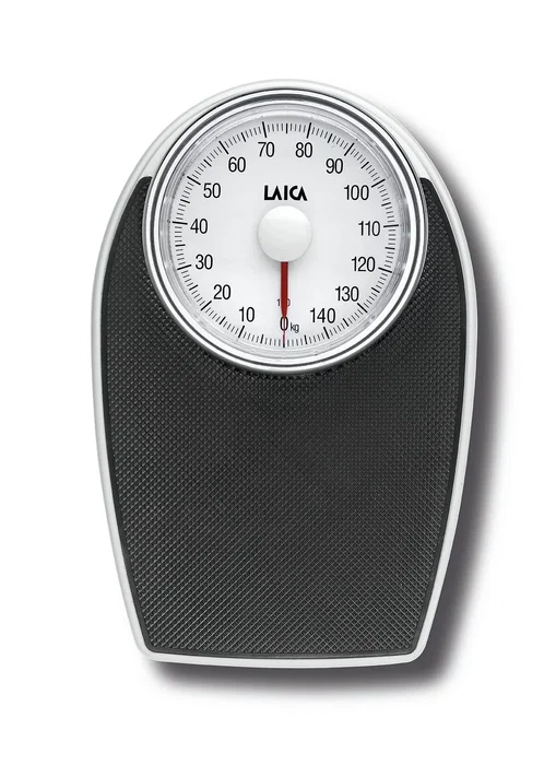Laica PS2024 Báscula de baño analógica Negro, Blanco, 150 kg