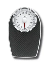 Laica PS2024 Báscula de baño analógica Negro, Blanco, 150 kg