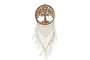 DKD Home Decor Decoración Colgante de Madera y Algodón Árbol