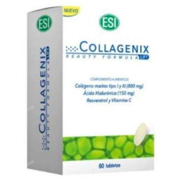 TREPATDIET-ESI Collagenix Lift 60 Comp. Colágeno Marino, Ácido Hialurónico y Resveratrol para Piel Firme y Antienvejecimiento