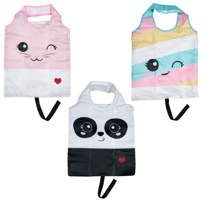 The Concept Factory Bolsa Nevera Plegable Kawaii Modelos Panda Gato Malvavisco