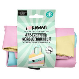 The Concept Factory Bolsa Nevera Plegable Kawaii Modelos Panda Gato Malvavisco