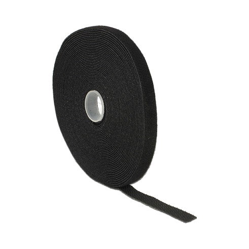 DeLOCK 18712 Cinta de velcro en rollo Negro 10 m x 13 mm DeLOCK 18712 Cinta de velcro en rollo Negro 10 m x 13 mm