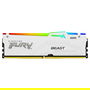 Kingston FURY Beast 64GB (2x32GB) 6400MT/s DDR5 CL32 DIMM Kit White RGB EXPO