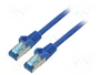 GOOBAY Patch cord Cat 6a S/FTP 20m azul