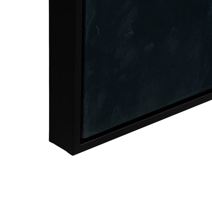 Cuadro Impresión Hombre Sombrero Tejido 103 X 143 cm