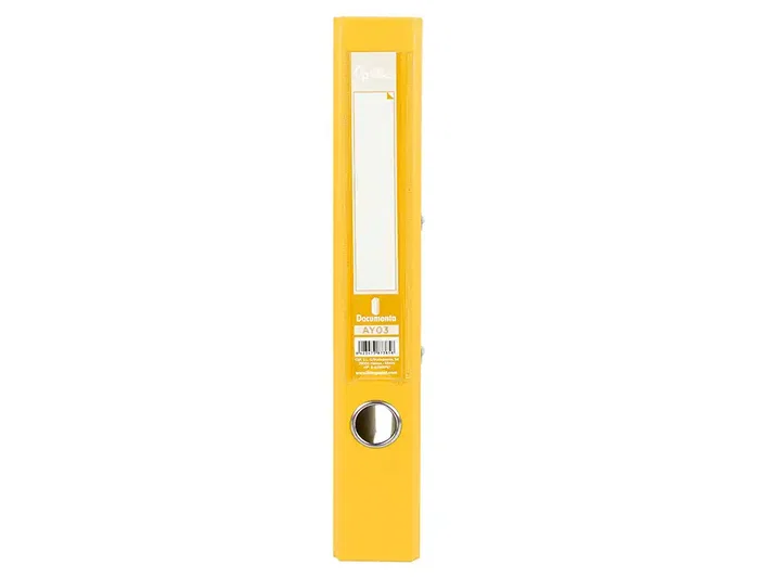 Liderpapel Archivador de Palanca A4 Amarillo 52mm Liderpapel Archivador de Palanca A4 Amarillo 52mm