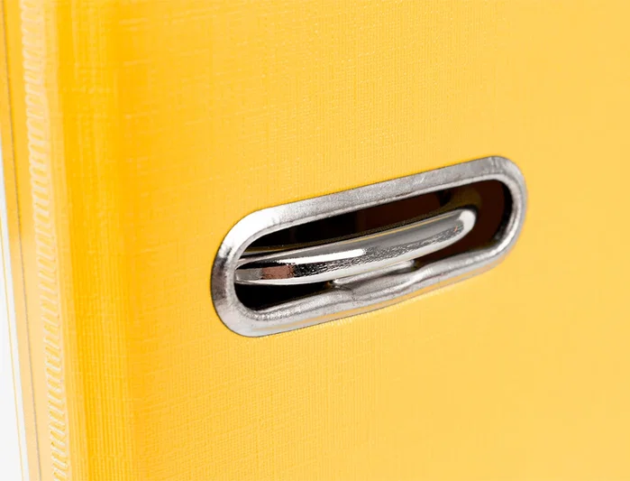 Liderpapel Archivador de Palanca A4 Amarillo 52mm Liderpapel Archivador de Palanca A4 Amarillo 52mm