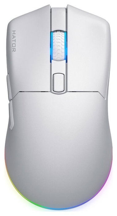 Hator Pulsar 3 Ratón Gaming Inalámbrico 12000 DPI Óptico Blanco Hator Pulsar 3 Ratón Gaming Inalámbrico 12000 DPI Óptico Blanco
