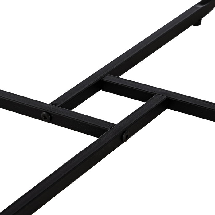 Mesa Centro Marrón Dm-Metal Salón 60 X 60 X 45 cm