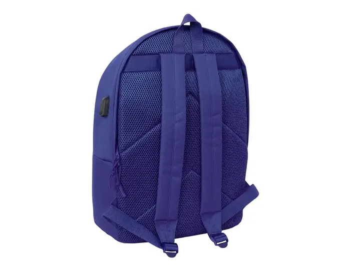 Safta Mochila Doble para Portátil 15,6 pulg. con USB Atlético de Madrid Teen Dark Blue