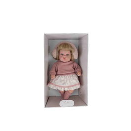 Muñecas Arias Muñeca Elegance 33 cm Sali con Maquillaje, Orejeras y Pelo - Juguete en Español