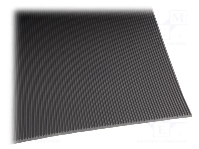 COBA EUROPE Alfombrilla ESD para suelo, gris, 1,25m COBA EUROPE Alfombrilla ESD para suelo, gris, 1,25m