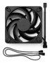 Fractal Design Momentum 12 Ventilador PC 120 mm Negro - PWM, FDB, 2200 RPM, 114.6 m³/h, 31.3 dB, 7 Aspas, 4 Pines, 163 g (FD-F-MO1-1201)