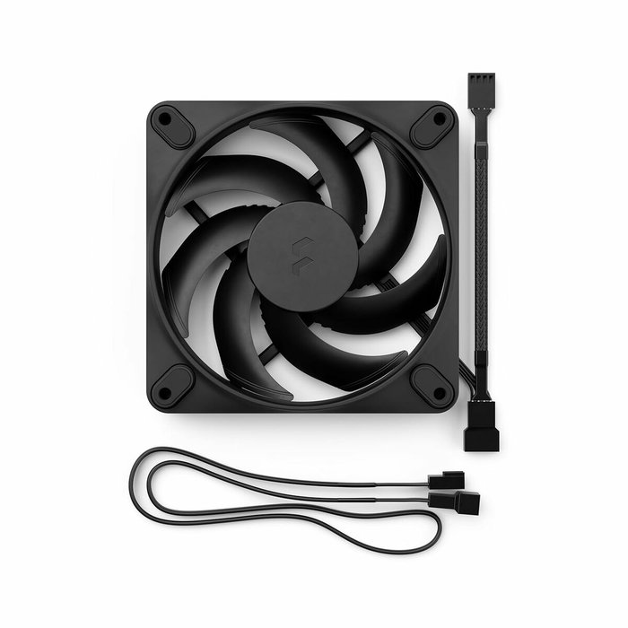 Fractal Design Momentum 12 Negro 120 mm FD-F-MO1-1201 Fractal Design Momentum 12 Negro 120 mm FD-F-MO1-1201